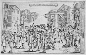 Vesztegetés által megnyert választás, 1727, 1904 alkotó: Unbekannt