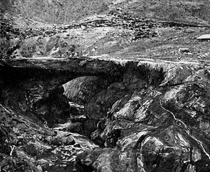 Inka híd, Peru, 1895 alkotó: Unbekannt