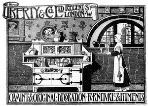 A Liberty and Co Ltd hirdetése, 1898 alkotó: Unbekannt
