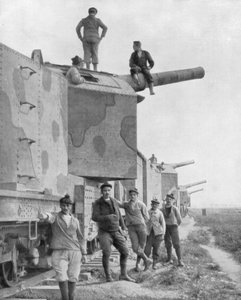 Páncélvonat üteg, 1918 alkotó: Unbekannt