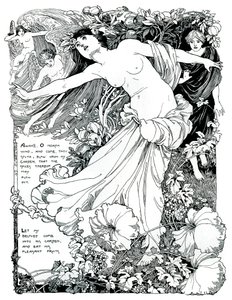 Illusztráció a Salamon énekéhez, 1899 alkotó: Unbekannt