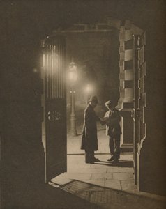 Egy incidens a The Yardban a kis órákban, 1935. alkotó: Unbekannt