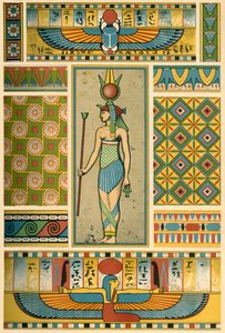Ókori egyiptomi díszítés, 1898. alkotó: Unbekannt