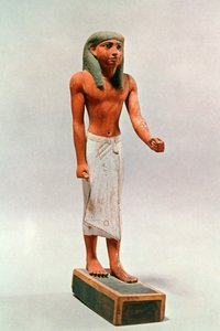 Egy kereskedő méltóság ókori egyiptomi alakja alkotó: Unbekannt