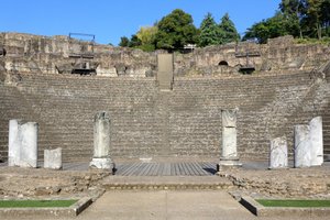 Fourvière ókori színháza. Lyon, 20160828, Lyon, Franciaország alkotó: Unbekannt