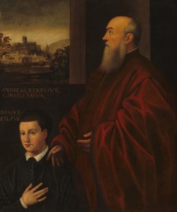Andrea Renier és fia, Daniele, c. 15601566. alkotó: Unbekannt