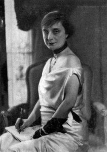 Anna de Noailles francia író, 1930 alkotó: Unbekannt