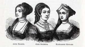 Boleyn Anne. Jane Seymour. Katharine Howard, 1882 alkotó: Unbekannt
