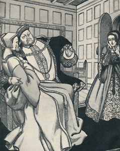 Anne Boleyn nagy sokkot kap, 1934 alkotó: Unbekannt