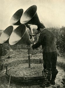 Légvédelmi eszköz, Első világháború, 1914-1918, c1920. alkotó: Unbekannt