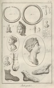 Régiségek. Denis Diderot és Jean Le Rond d