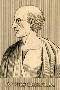 Antiszthenész, Kr.e. 445-365, 1830. alkotó: Unbekannt