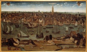 Antwerpia in Brabancia, 1530 körül. alkotó: Unbekannt