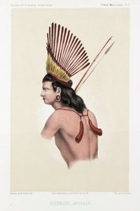 Apinage harcos, Brazília, 1843-1847 alkotó: Unbekannt