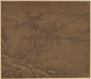 A Téli parthoz közeledve, Ming-dinasztia, 1368-1644. alkotó: Unbekannt