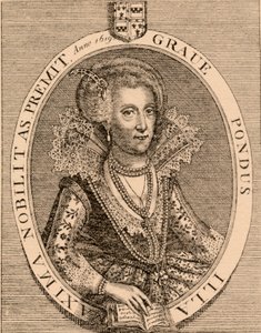 Arabella Stuart 1575-1615, angol reneszánsz nemesasszony, 1889. alkotó: Unbekannt