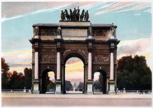 Diadalív, Párizs, 1900 alkotó: Unbekannt