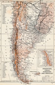 Argentína, Chile, Paraguay és Uruguay alkotó: Unbekannt