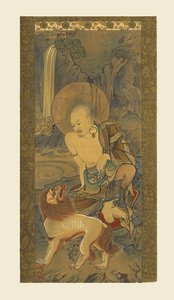 Arhat, japán, késő Kamakura-korszak, 14. század, 1886 alkotó: Unbekannt