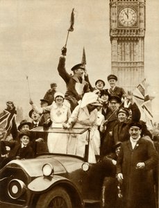 A fegyverszünet napja, London, 1918. november 11., 1935. alkotó: Unbekannt