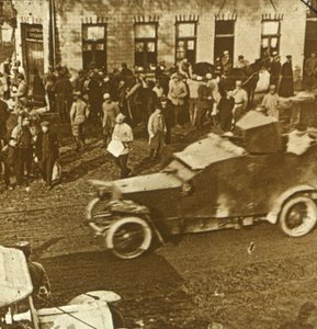 Páncélautó, Franciaország, c1916-c1918 alkotó: Unbekannt