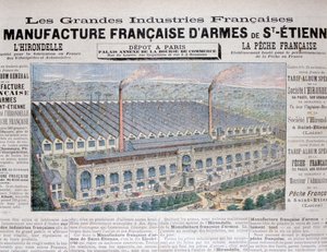 Fegyvergyártó ipar, St Etienne, 1896 alkotó: Unbekannt