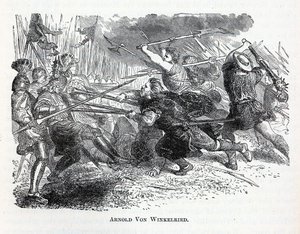 Arnold von Winkelried, 1882 alkotó: Unbekannt