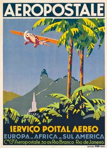 Aeropostale. Rio de Janeiro, kb 1928-1930. alkotó: Unbekannt