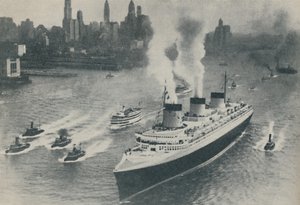Érkezés a Normandiai New Yorkba, 1936 alkotó: Unbekannt