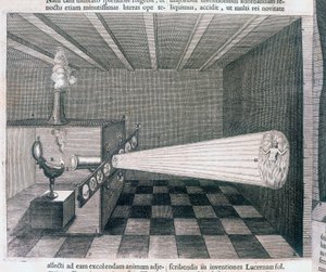 Művészek segédeszközök, Camera Obscuras Camera obscura alkotó: Unbekannt