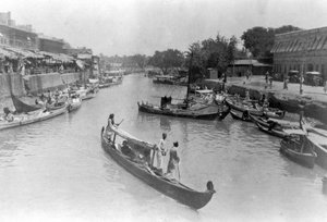 Ashar Creek, Basra, Irak, 1917 alkotó: Unbekannt