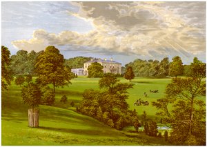 Ashcombe Park, Staffordshire, a Sneyd család otthona, 1880 alkotó: Unbekannt