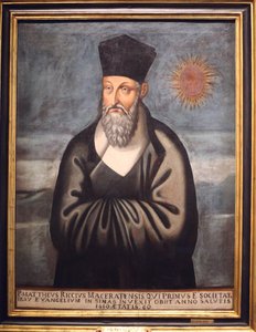 Ázsiai civilizációs múzeum. Kereszténység Ázsiában: Szakrális művészet és vizuális pompa. Matteo Ricci portréja (egy olasz jezsuita, aki élete nagy részét azzal töltötte, hogy a keresztény vallást Kínába hozta). Emmanuele Pereira (Te Wenhui alkotó: Unbekannt