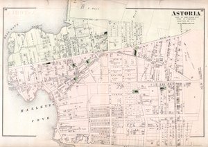 Astoria, Long Island City része, Newtown városa, Queens, Co. L.I alkotó: Unbekannt