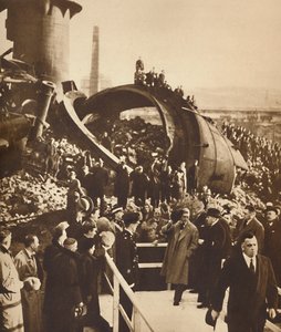 A Derelict Steel-Works-ben, Dél-Walesben, 1936-1937 alkotó: Unbekannt