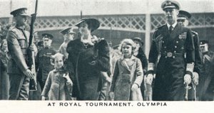 Royal Tournament, Olympia, 1936 1937 alkotó: Unbekannt