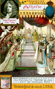 Jean Racine Athalie 1639-1699, 1900 alkotó: Unbekannt