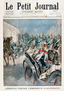 Támadás a német császár ellen, 1901 alkotó: Unbekannt