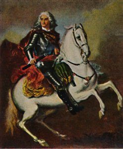 Erős augusztus 1670-1733. - Silvestre festménye, 1934. alkotó: Unbekannt