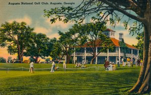 Augusta National Golf Club House, 1943 alkotó: Unbekannt