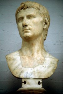 Augustus Caesar – Gaius Julius Caesar Octavianus Kr.e. 63-14, első római császár alkotó: Unbekannt