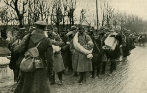 Osztrák foglyok, Przemysl, 1915. március, 1920 c. alkotó: Unbekannt