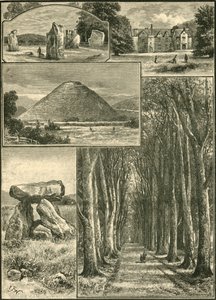 Avebury. Littlecote. Silbury. Devils Den. Grand Avenue, 1898. alkotó: Unbekannt