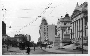 Entre Rios Avenue, Buenos Aires, Argentína, 1900-as évek alkotó: Unbekannt