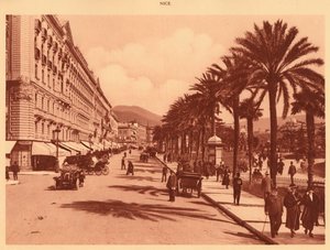 Avenue of Verdun, Nizza, 1930. alkotó: Unbekannt