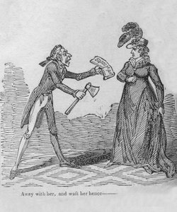 Menj el vele, és sodord onnan ---, c1820. alkotó: Unbekannt