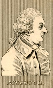 Ayscough, meghalt 1779-ben, 1830-ban. alkotó: Unbekannt