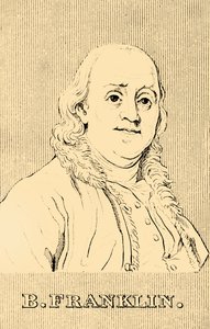 B. Franklin, 1706-1790, 1830. alkotó: Unbekannt