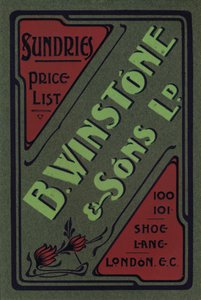 B. Winstone & Sons Ltd. hirdetése, 1907 alkotó: Unbekannt