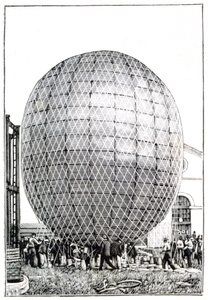 Léggömb, 1888 alkotó: Unbekannt